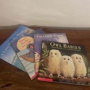 Bundle of 4 Scholastic Paperback Picture Books
